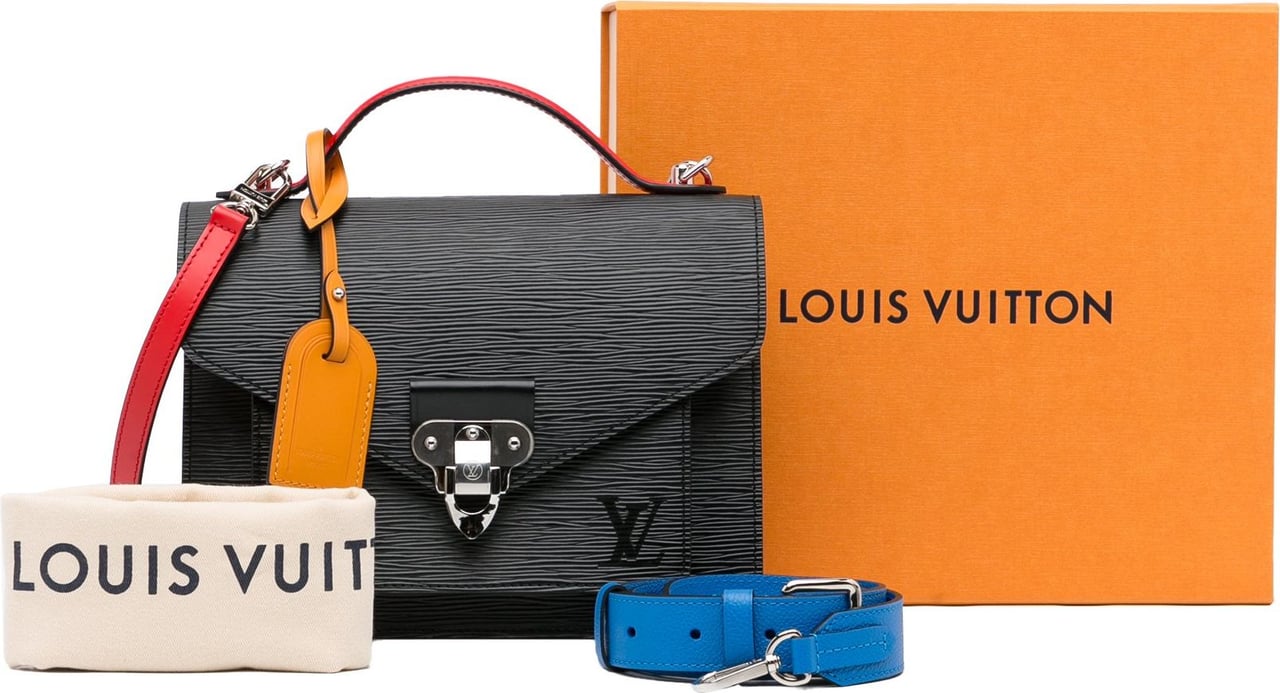 Louis Vuitton Neo Monceau Black Epi in 2023