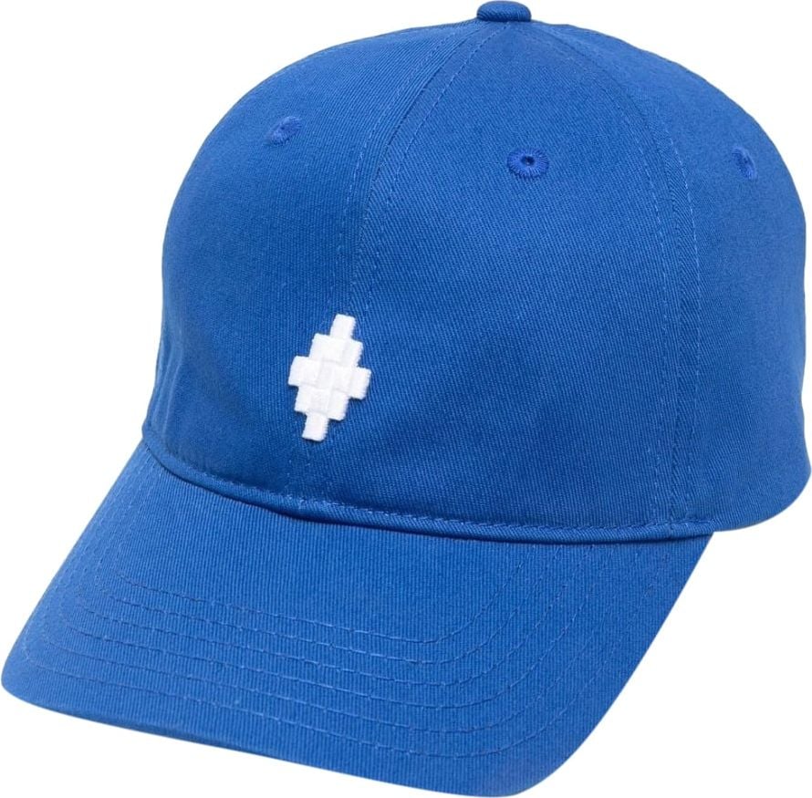 Marcelo Burlon Cross Logo Baseball Cap Blauw