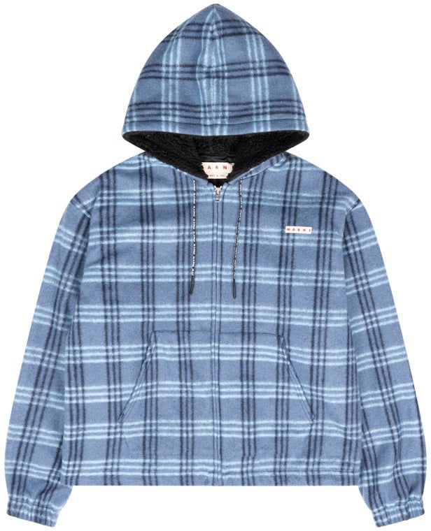 Marni Giacca Teddy in Misto Lana Bruin
