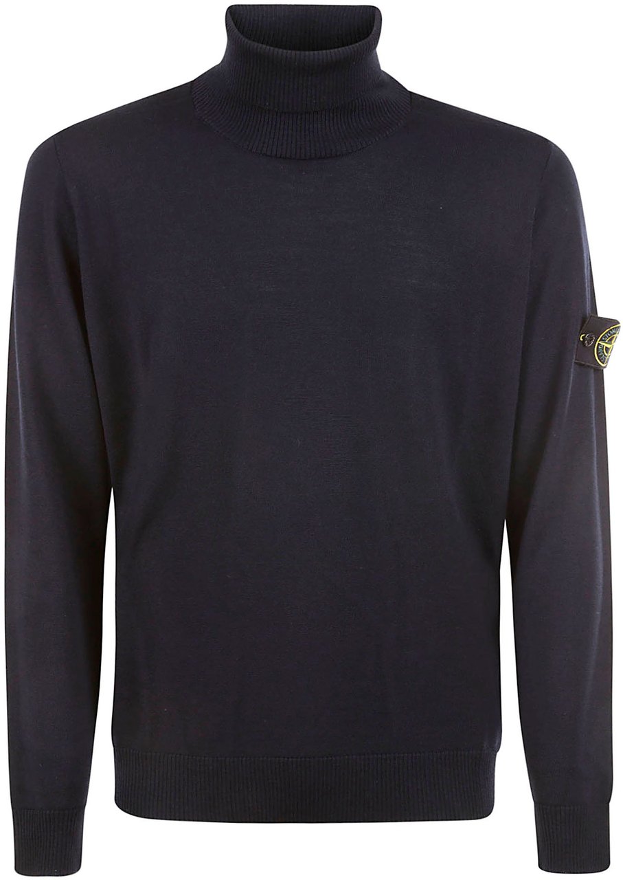 Stone Island Sweaters Blue Blauw