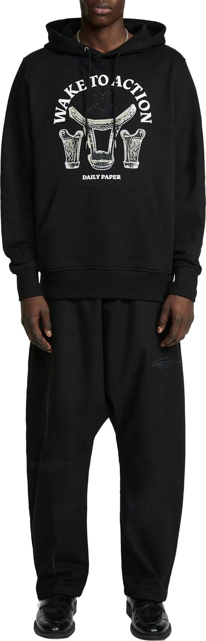 Daily Paper Uomo Sweaters Black Zwart