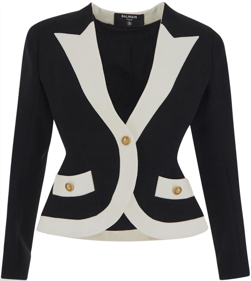 Balmain Jackets Black Zwart
