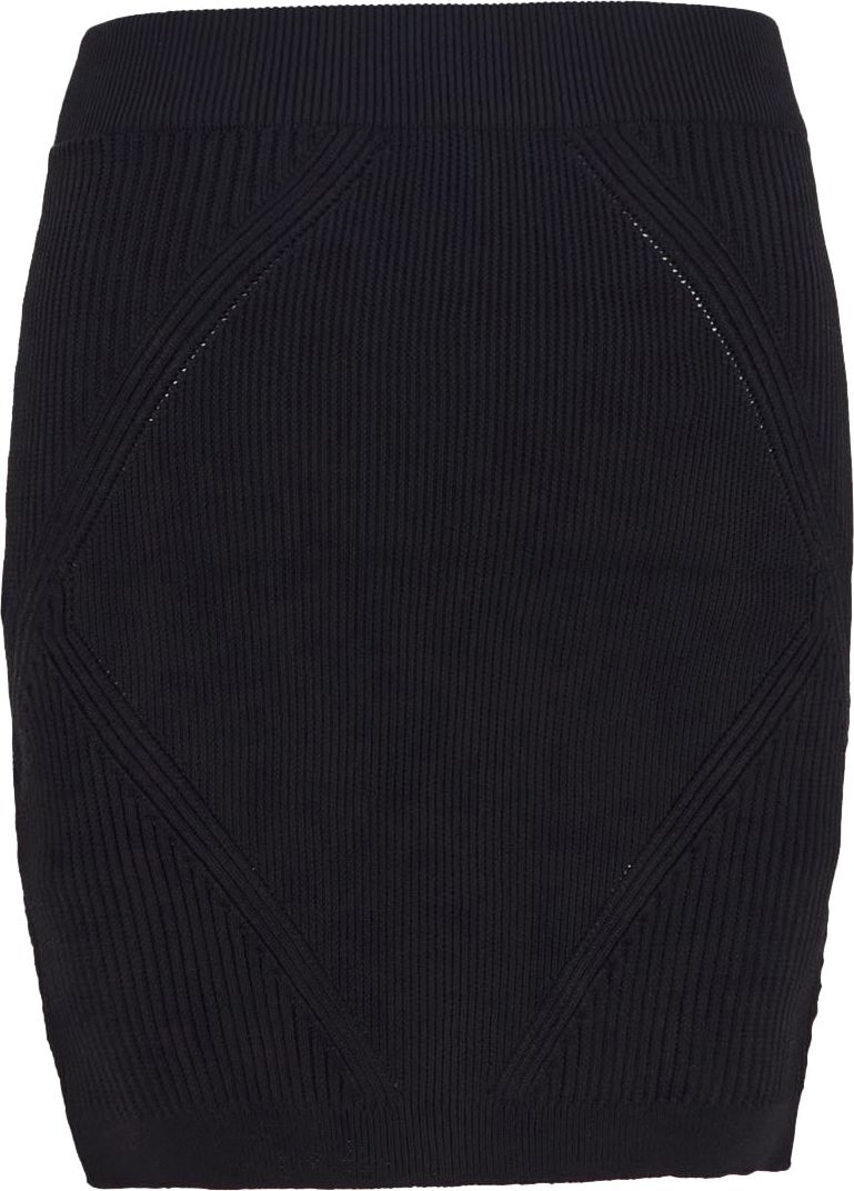 Balmain Viscose Skirt Zwart