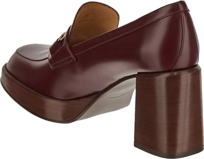 Tod's Heeled Loafers Rood