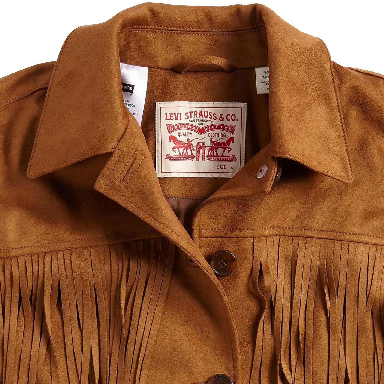 Fringe levi jacket Clearance
