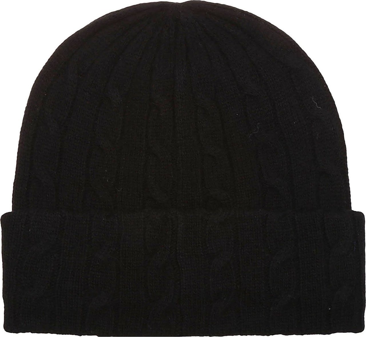 Ralph Lauren Cuff Cold Weather Hat Black Zwart