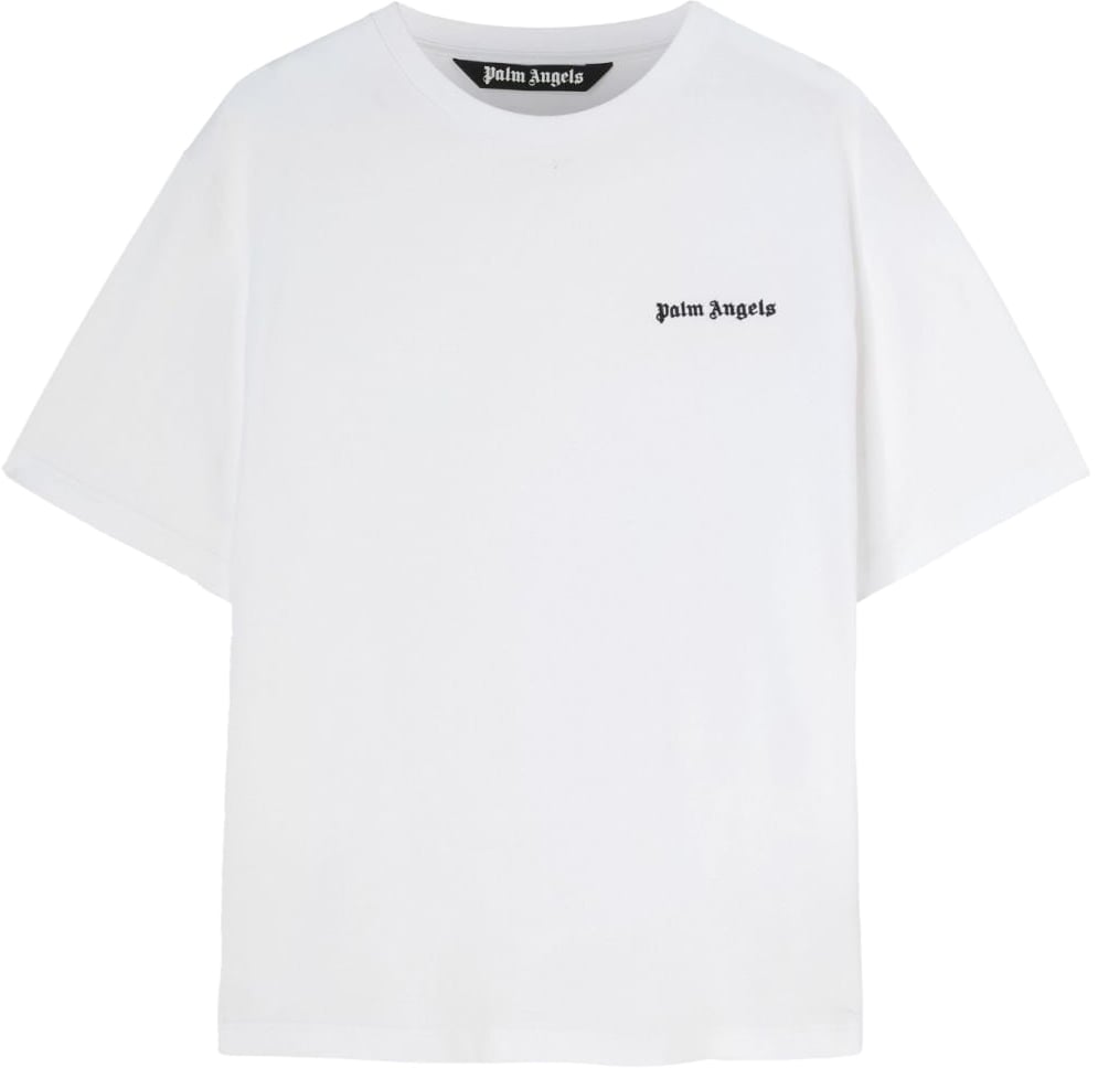 Palm Angels Palm Angels White cotton t-shirt Wit