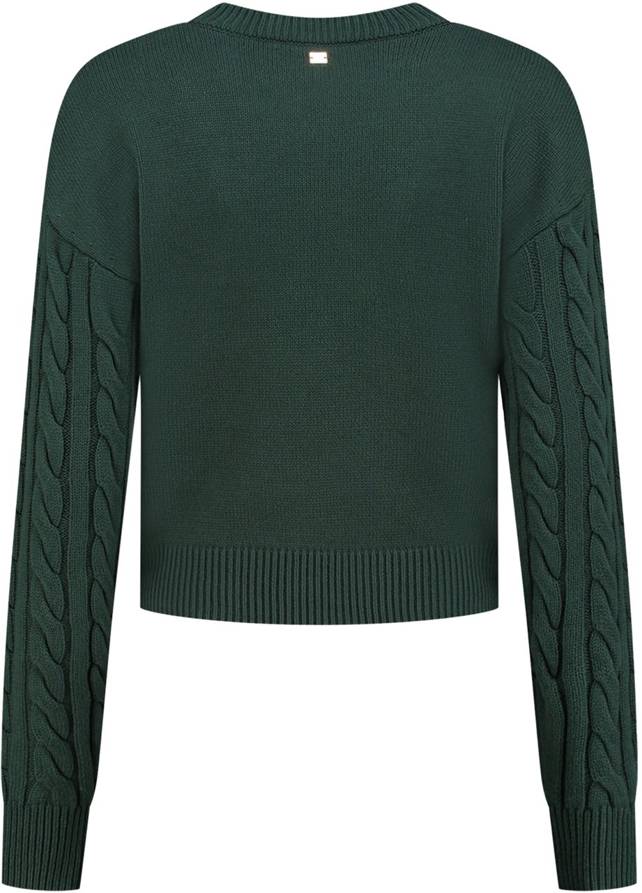 Nikkie Tally sweater garden green Groen