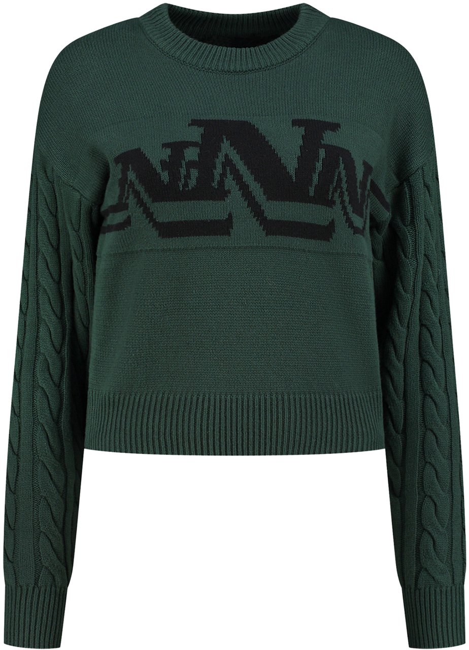 Nikkie Tally sweater garden green Groen