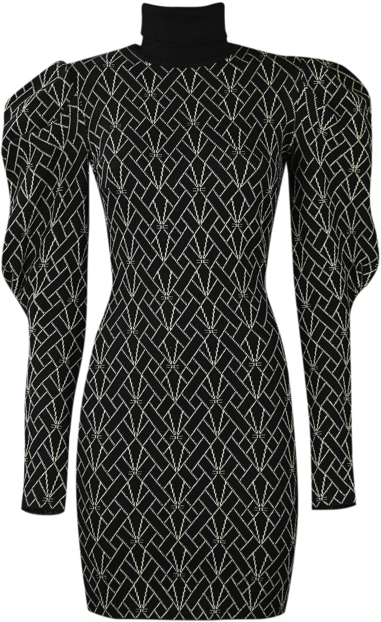 Elisabetta Franchi Elisabetta Franchi Jurken Zwart Am36m37e2 053 Zwart