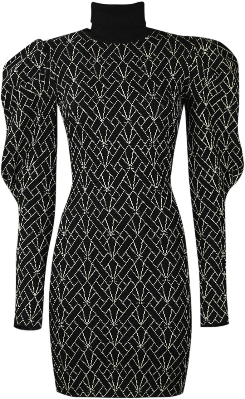 Elisabetta Franchi Dresses Black Zwart