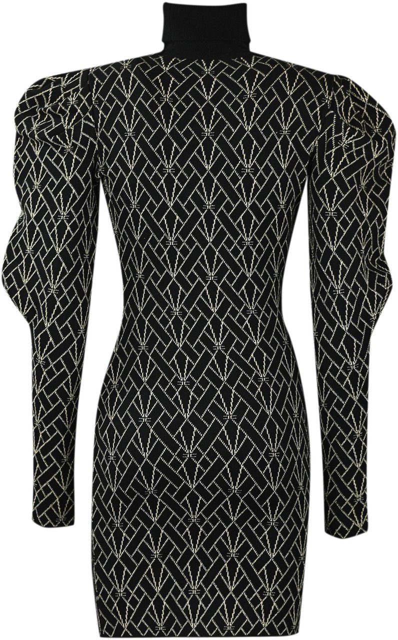 Elisabetta Franchi Elisabetta Franchi Jurken Zwart Am36m37e2 053 Zwart