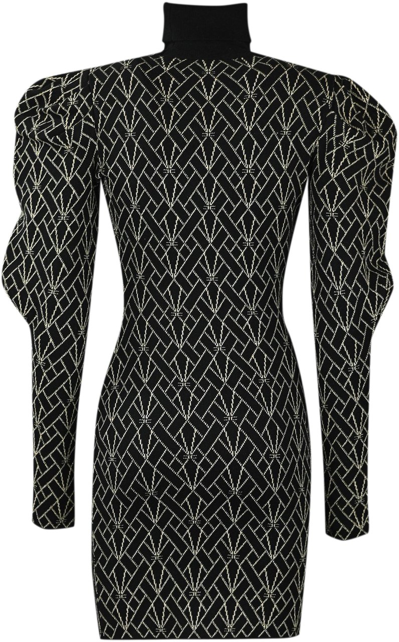 Elisabetta Franchi Dresses Black Zwart