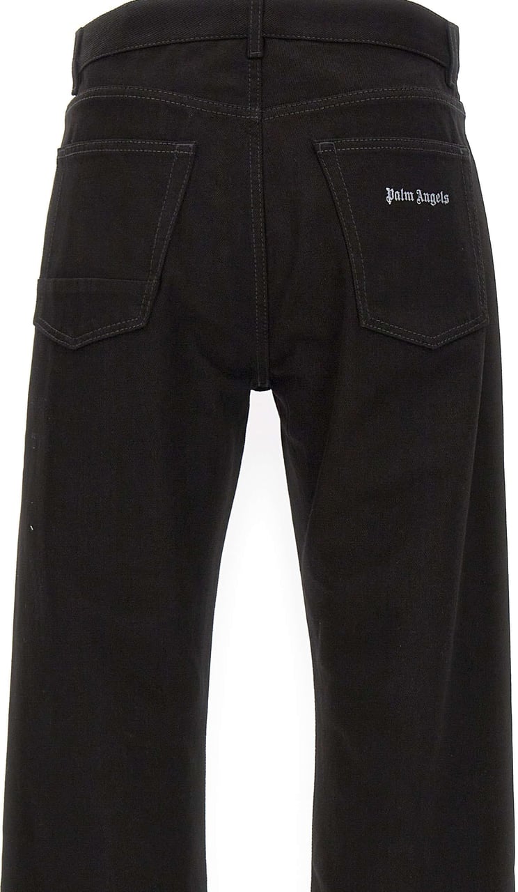 Palm Angels Palm Angels Black denim jeans Zwart
