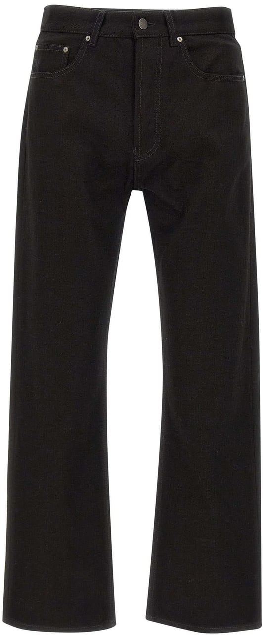 Palm Angels Palm Angels Black denim jeans Zwart