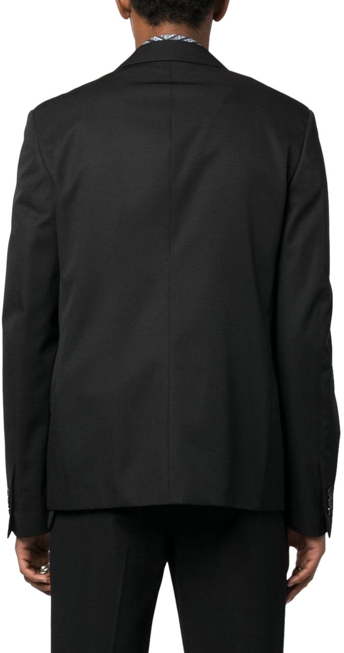 OFF-WHITE Ow Embroidered Strap Relax Zwart