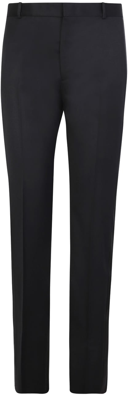 Alexander McQueen ALEXANDER MCQUEEN Black Trousers Zwart