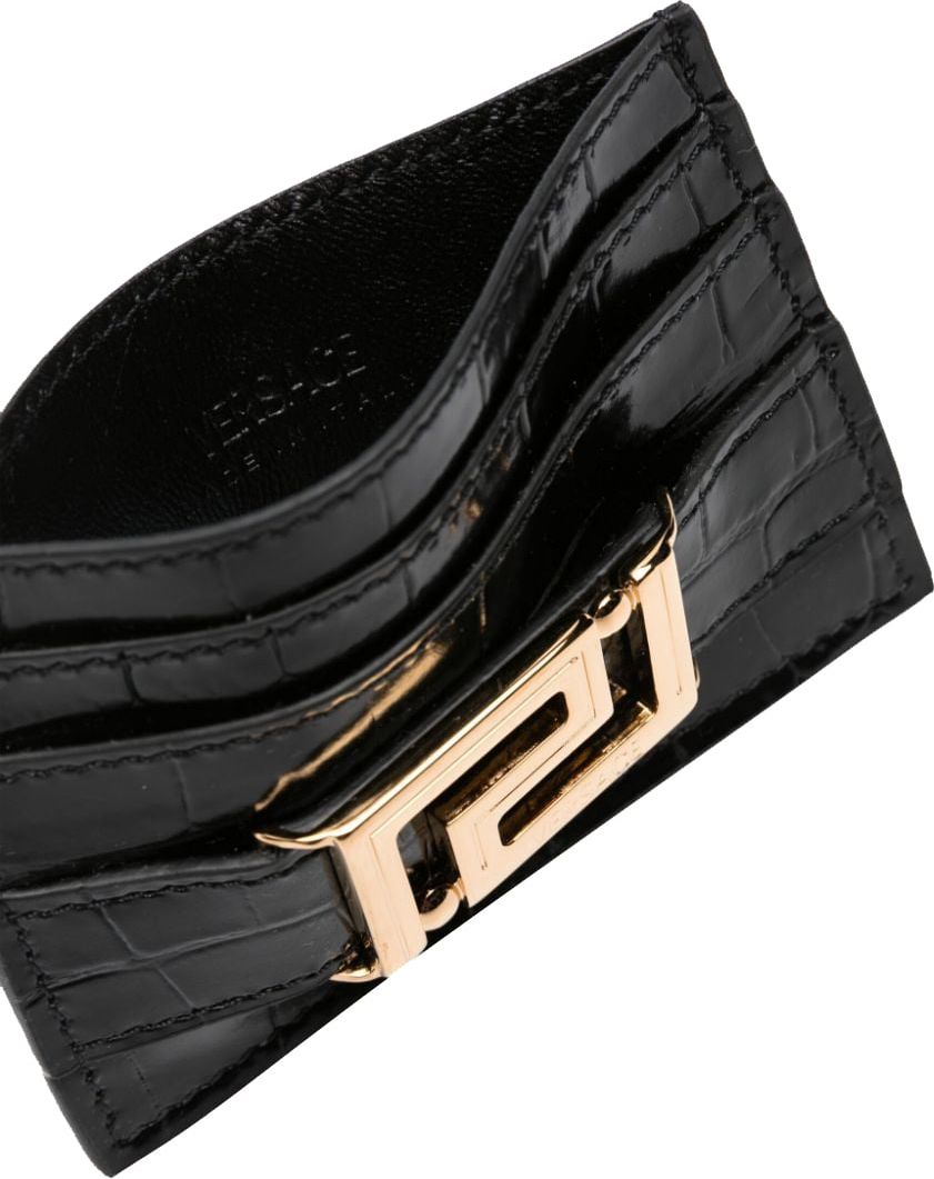 Versace Wallets Black Zwart