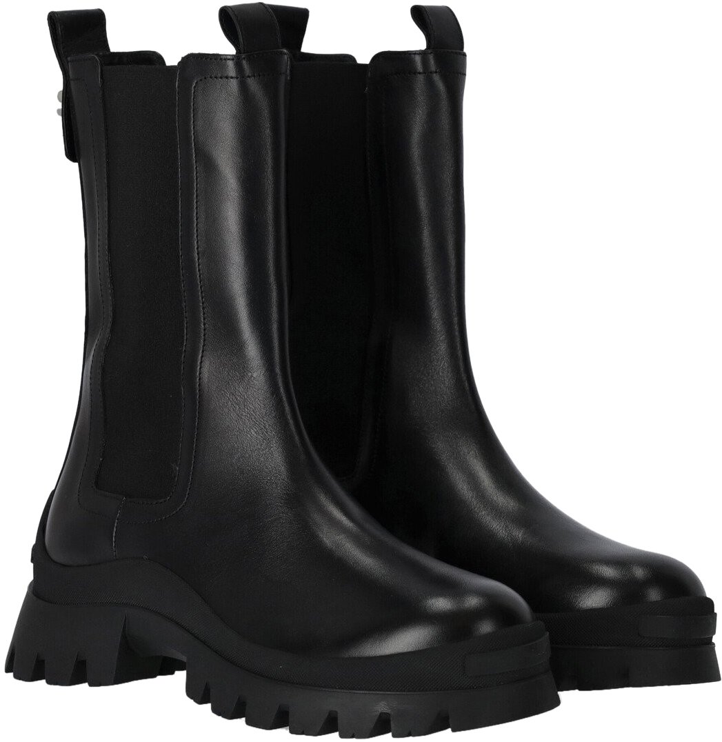 Dsquared2 D2 Statement Black Chelsea Boot Black Zwart