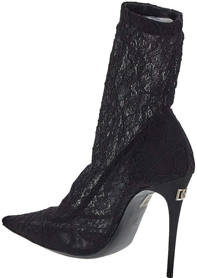 Dolce & Gabbana Ankle Boot Zwart