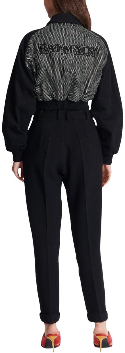 Balmain Trousers Black Black Zwart