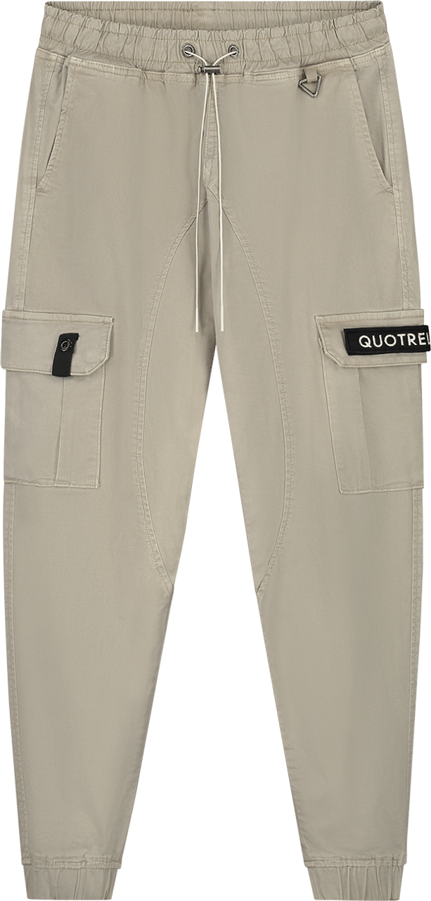 Quotrell Brockton Cargo Pants | Sand/black Beige