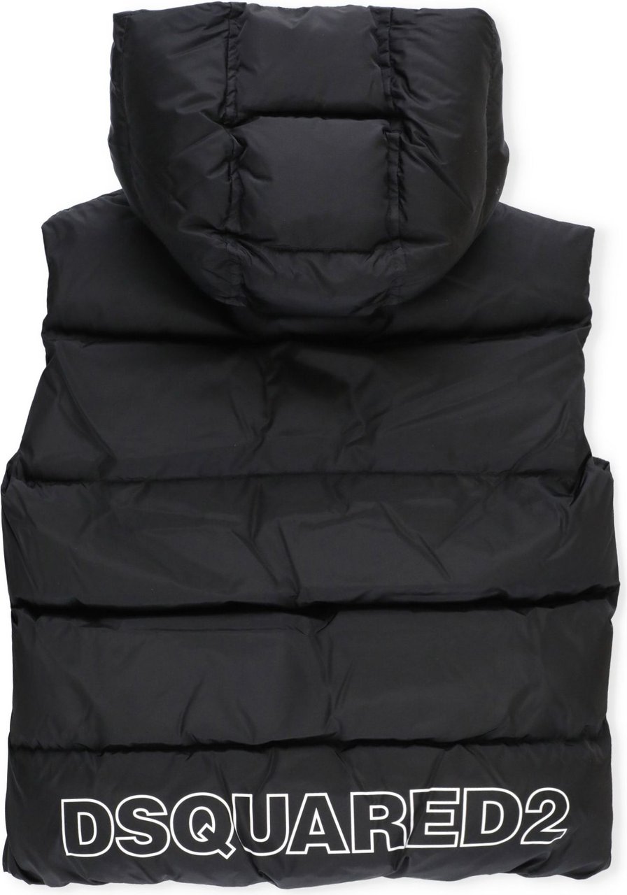 Dsquared2 Gile Vest Bodywarmer Zwart