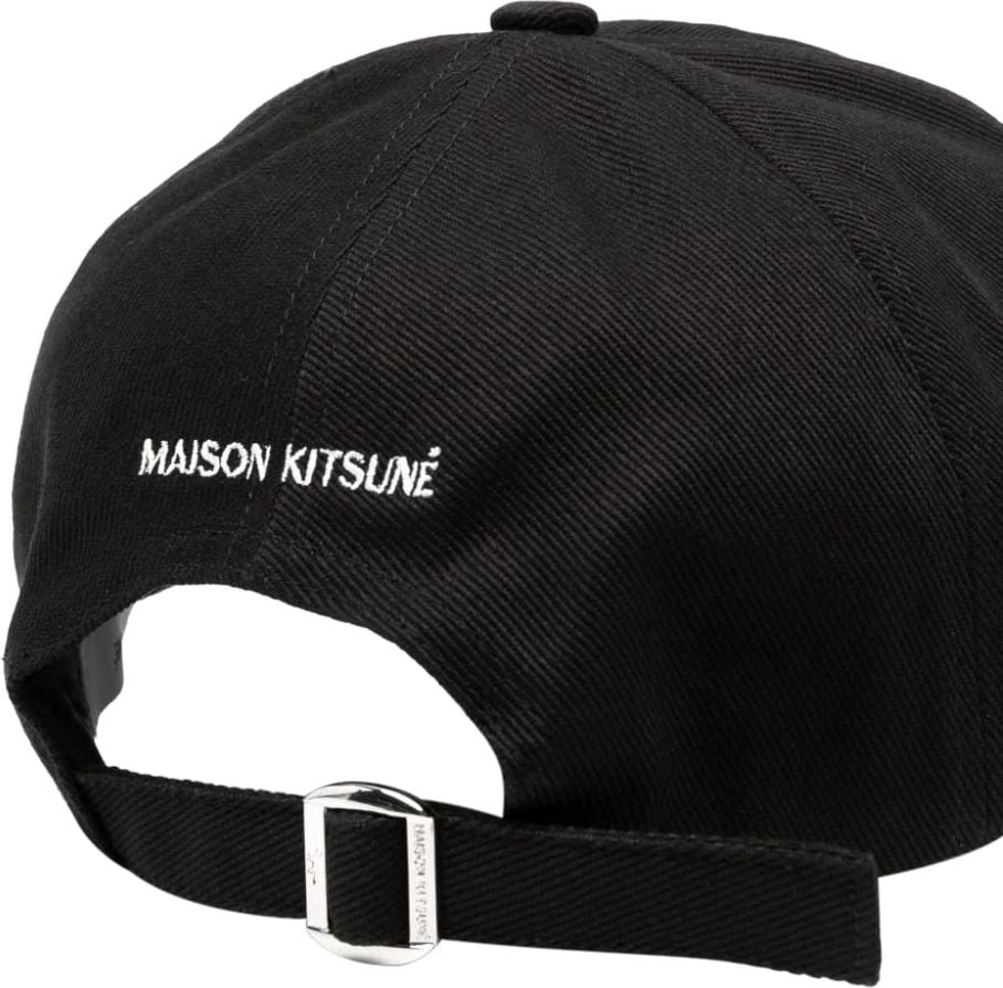 Maison Kitsuné MAISON KITSUNE' Hats Black Zwart