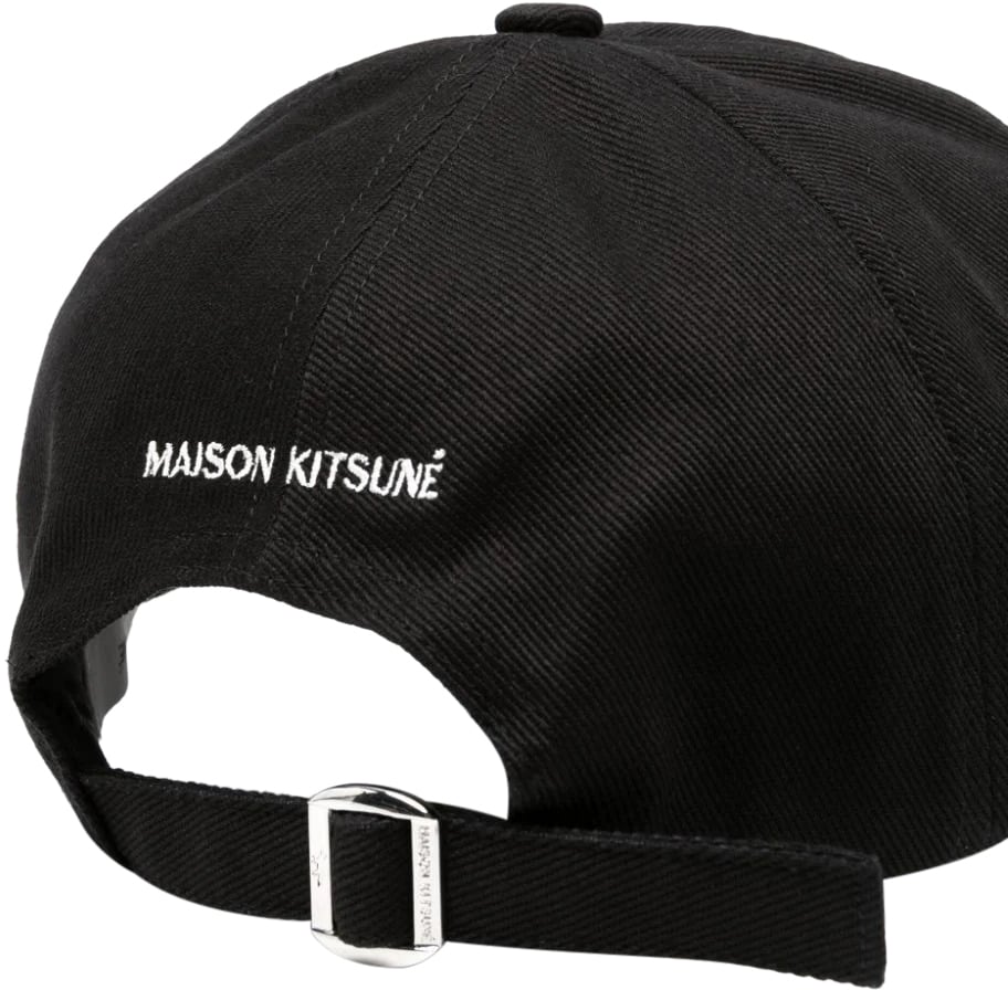 Maison Kitsuné MAISON KITSUNE' Hats Black Zwart