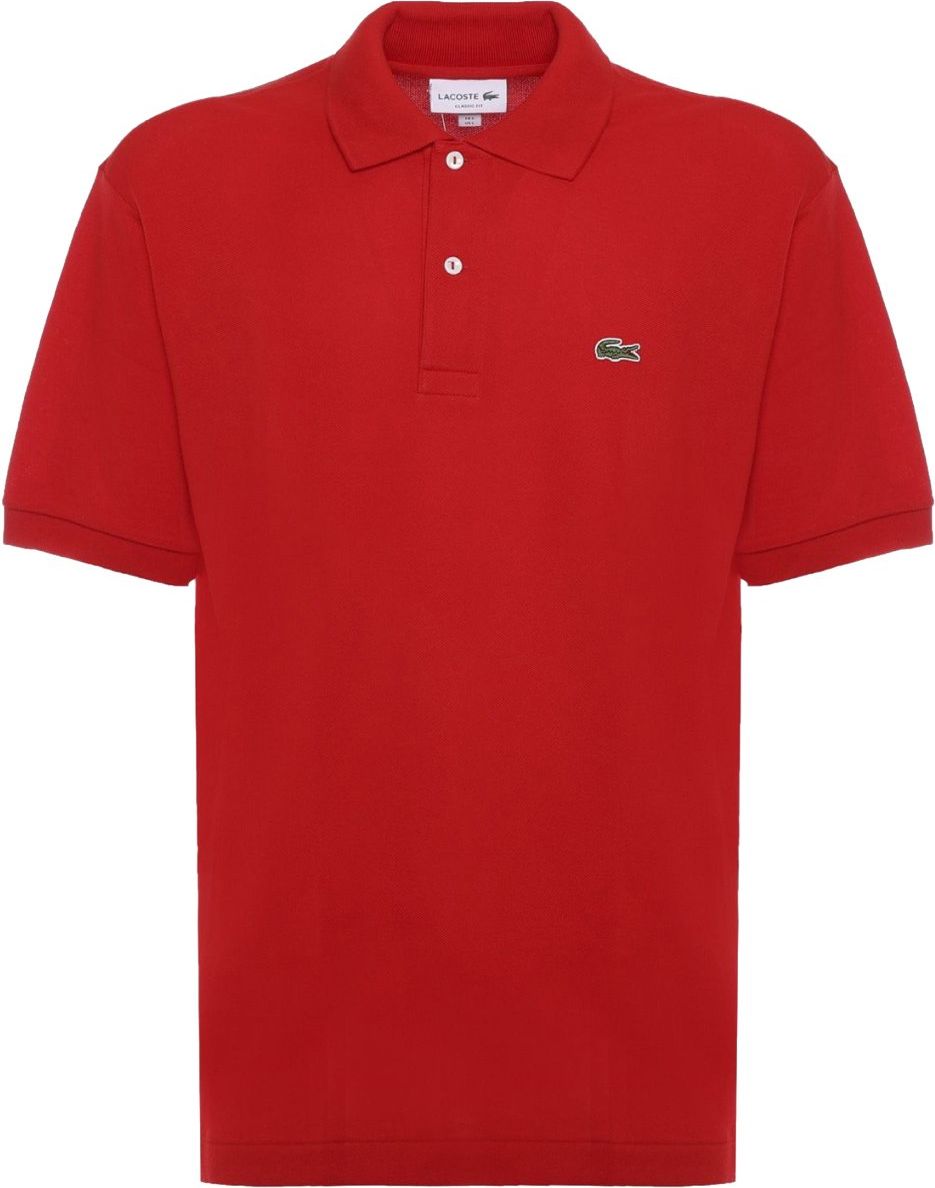 Lacoste L.12.12 Classic Logo Polo Shirt Rood