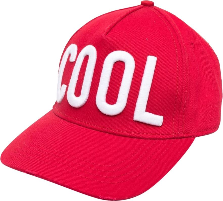 Dsquared2 Cool Logo Baseball Cap Rood