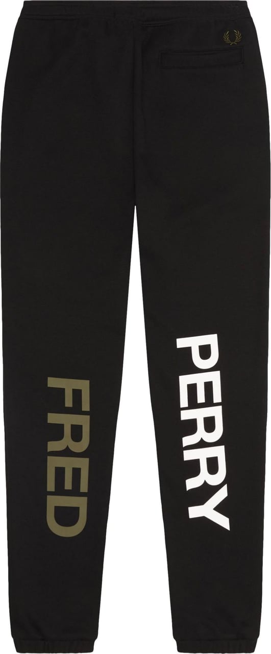 Fred Perry Trousers Black Zwart