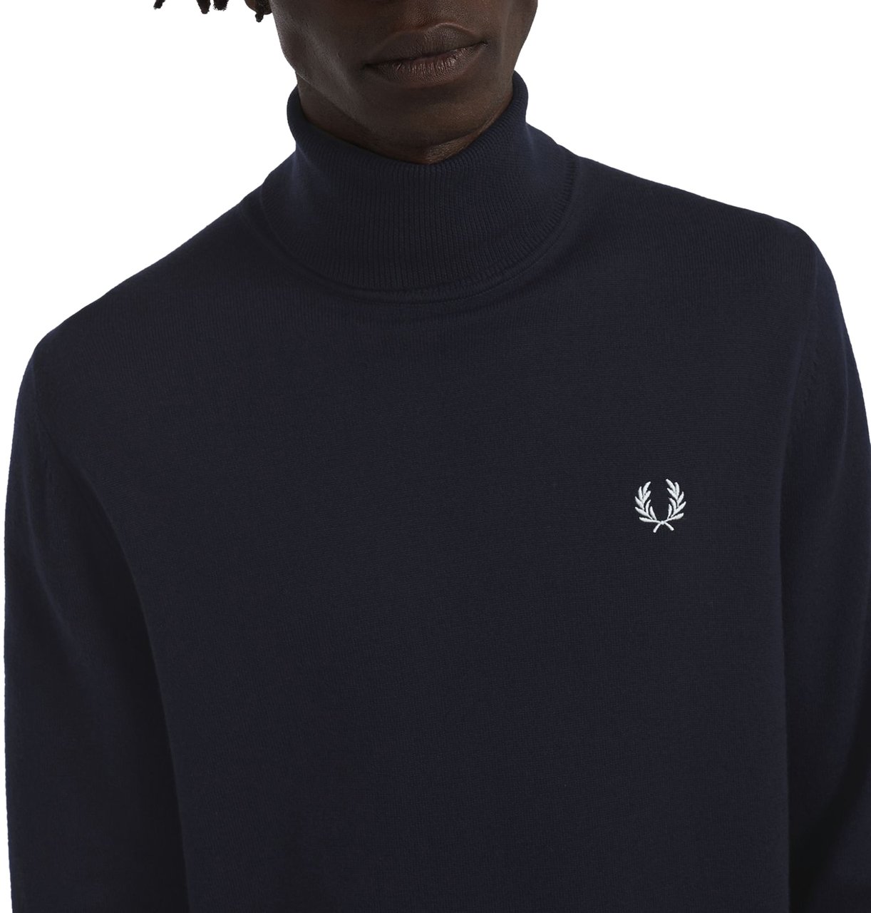 Fred Perry Sweaters Blue Blauw