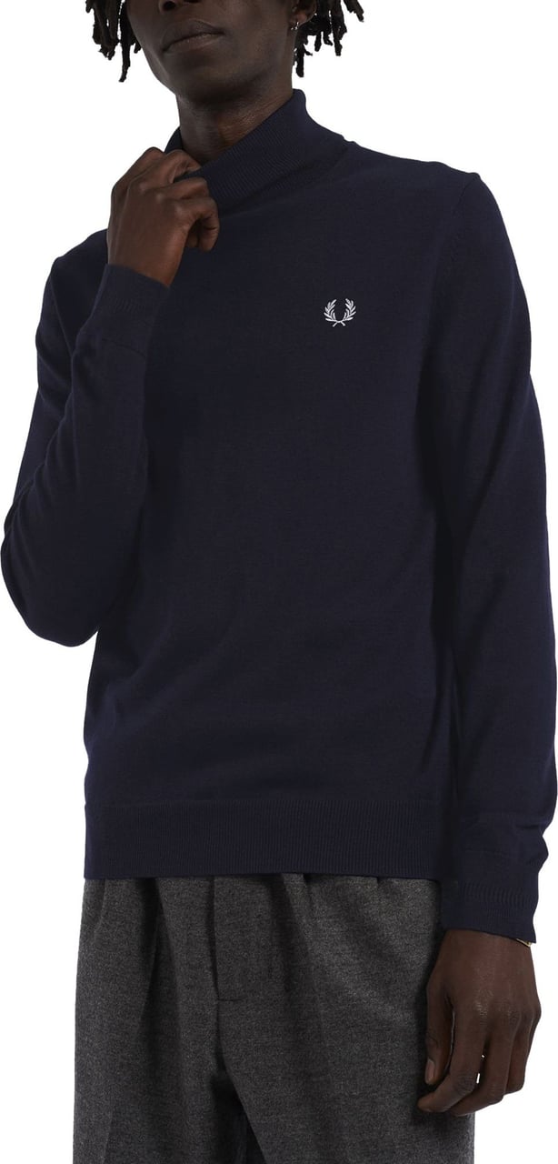 Fred Perry Sweaters Blue Blauw