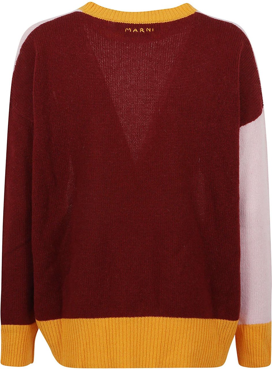 Marni roundneck sweater Roze