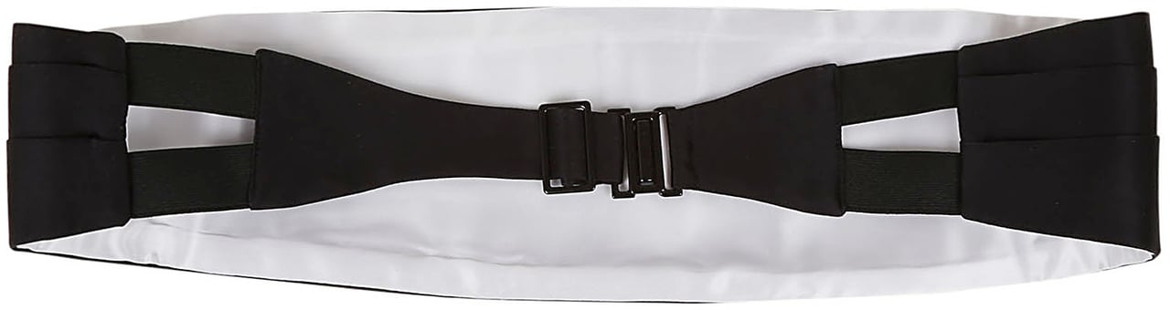 Valentino cummerbund fashion formal Zwart