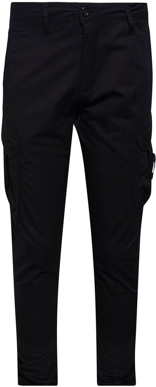 Ma.Strum Pd cargo pants tapered fit Zwart