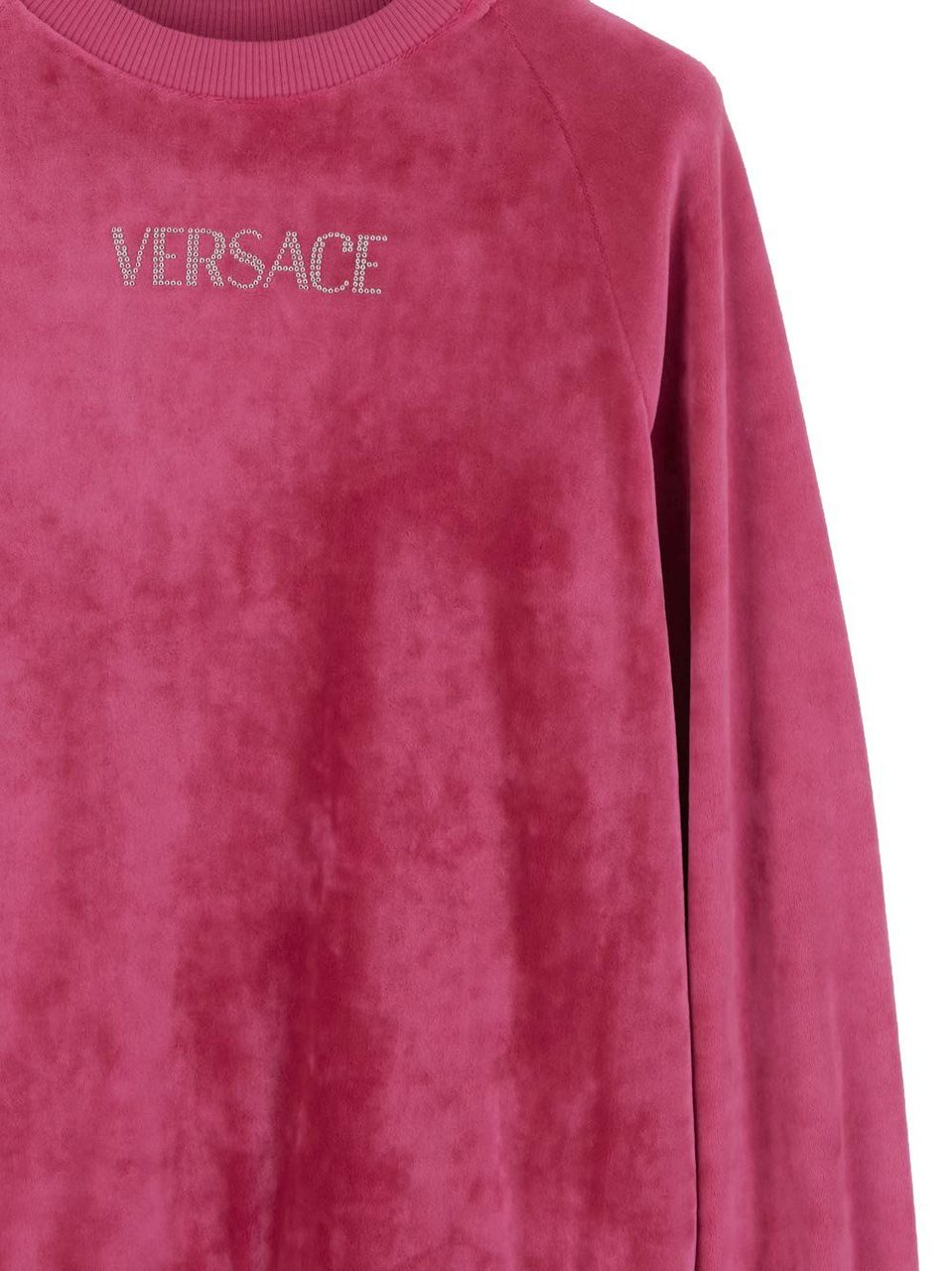 Versace Velvet Mini Dress Roze
