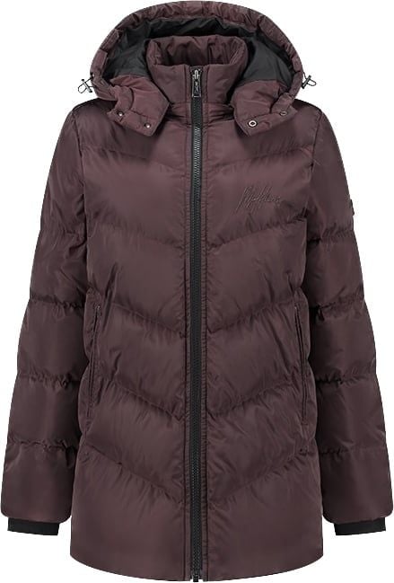 Malelions Signature Mid-Length Puffer - Brown Bruin