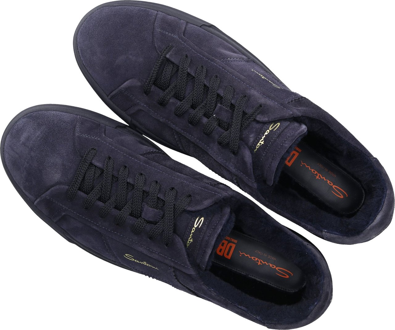 Santoni Low-top Sneakers Tipo W Blauw