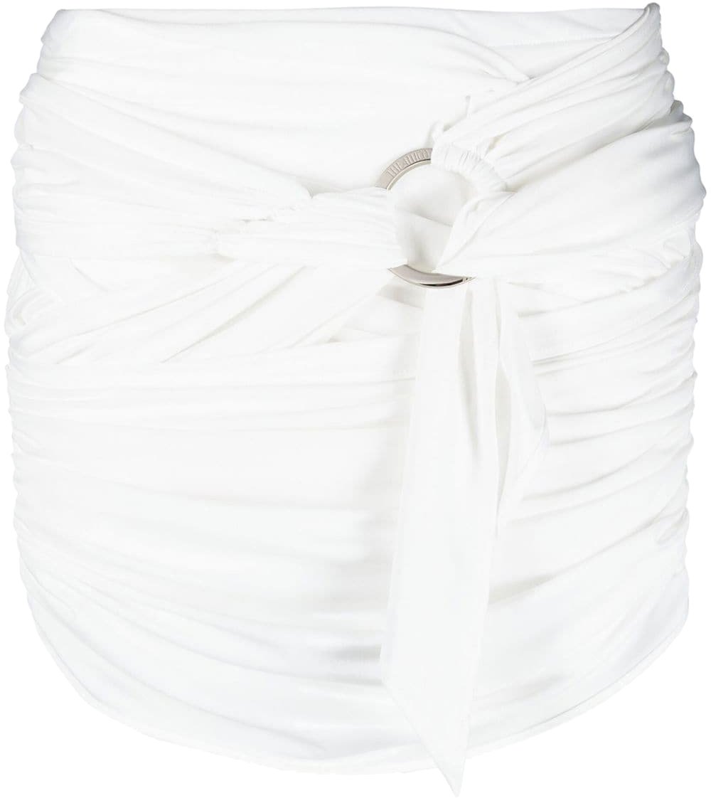 The Attico Top White White Wit