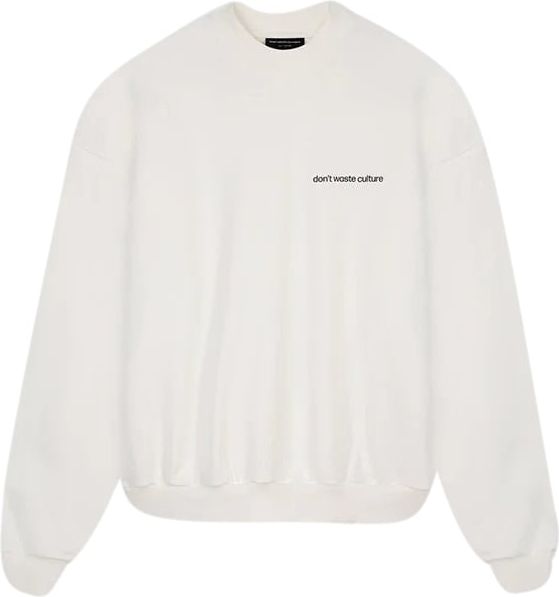 Don't Waste Culture Don't Waste Culture Angel Crewneck Off White Wit