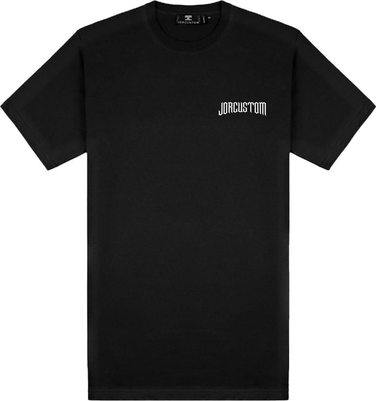 JORCUSTOM Magnetic Slim Fit T-Shirt Black Zwart