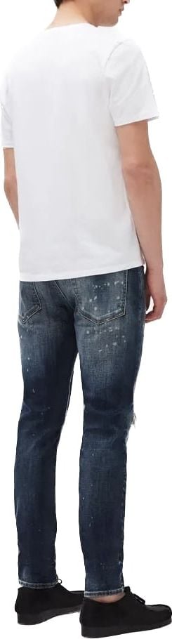 7 For All Mankind Slimmy Tapered Tek Downtown Blue Blauw