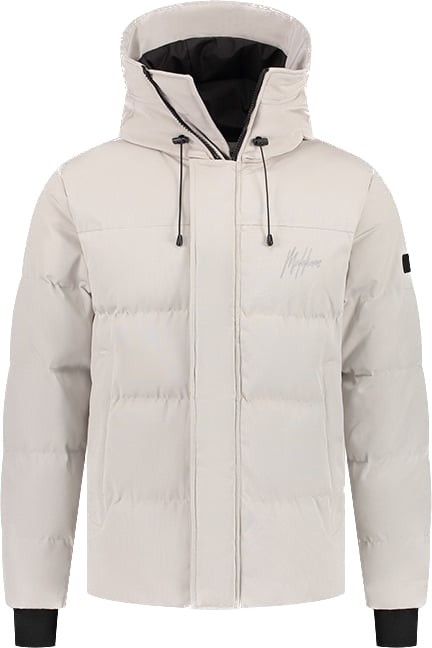 Malelions Men Porter Parka - Cream Beige