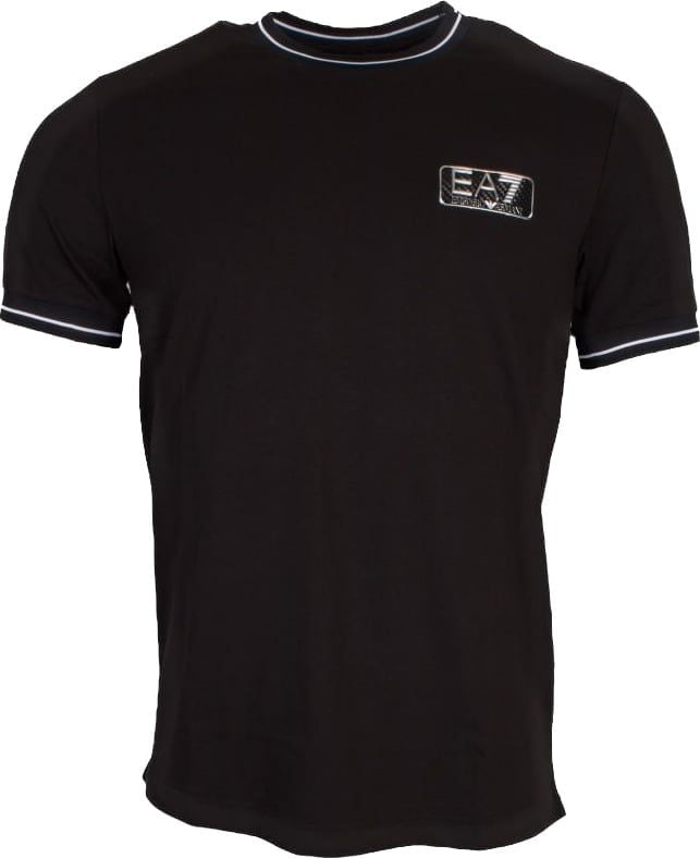 EA7 Jersey T-Shirt Zwart