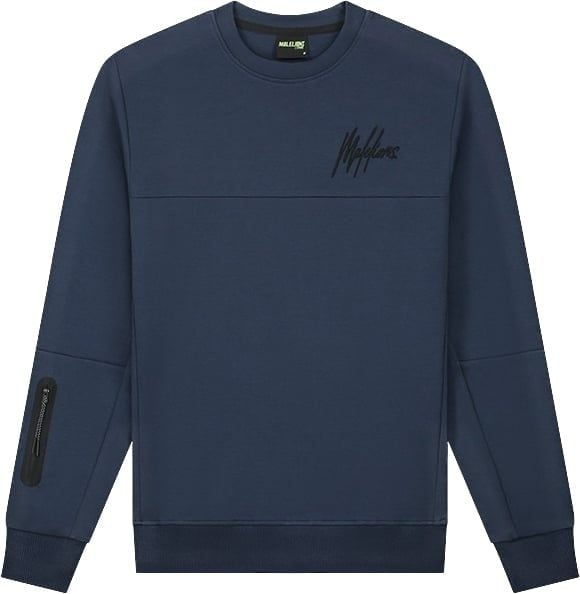 Malelions Sport Counter Sweater - Navy Blauw