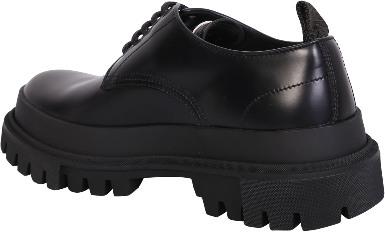 Dolce & Gabbana Dolce & Gabbana Leather Derbies Zwart