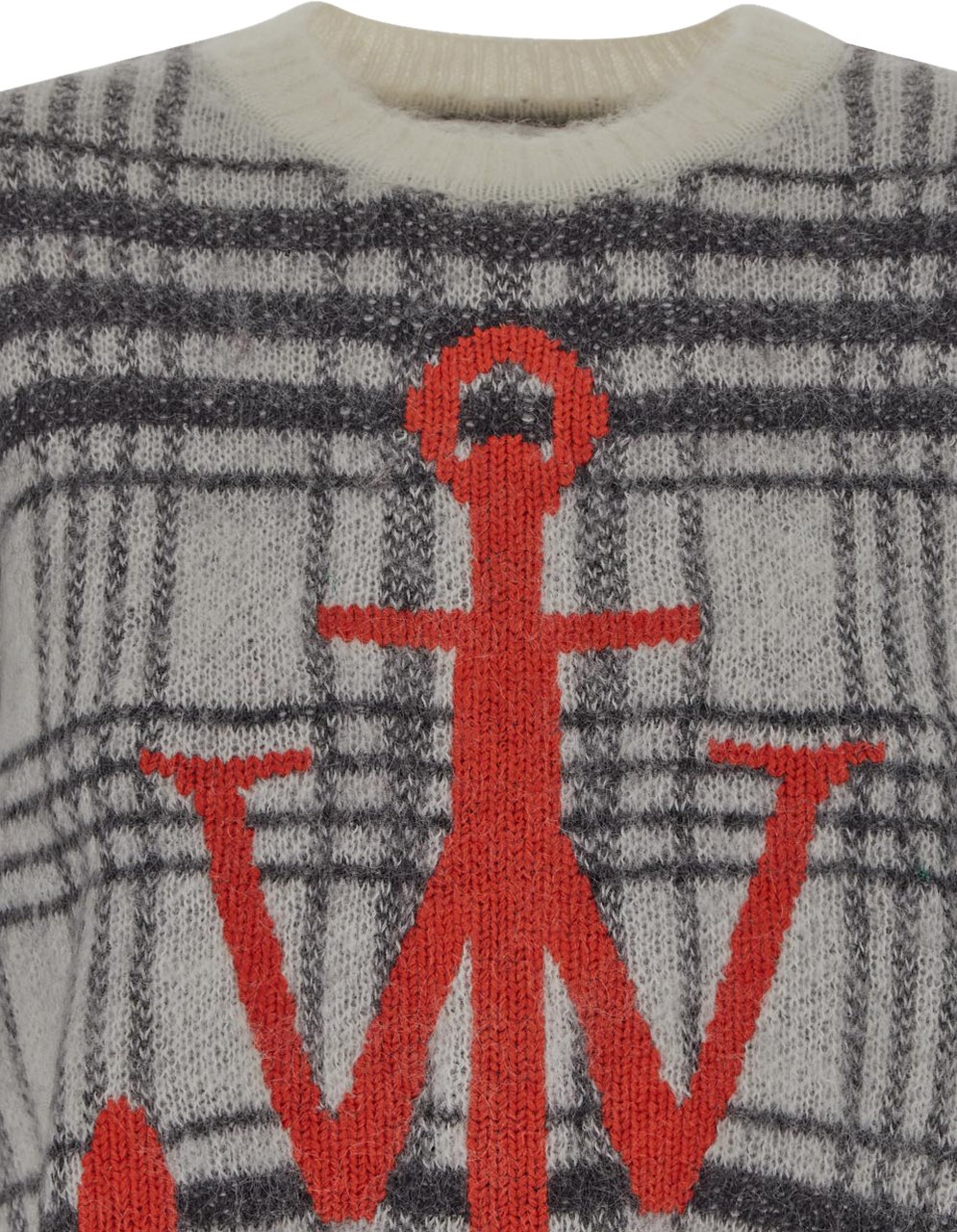 J.W. Anderson J.W. Anderson Embroidered nylon blend oversize sweater Divers