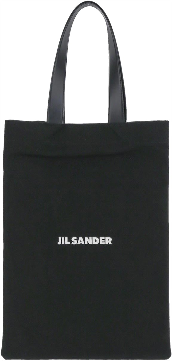 Jil Sander Book Tote Zwart